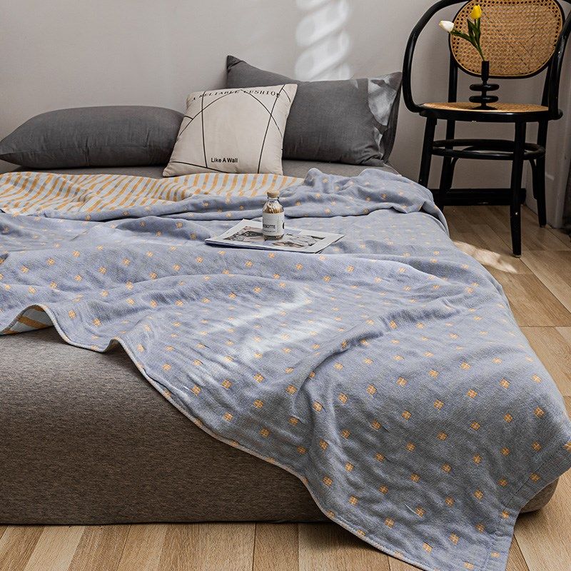 全棉双层纱毛巾被沙发盖毯三层D纱布夏季单人午睡毯子空调被,床上用品,休闲毯/毛毯/绒毯,淘宝优惠券,粉丝福利购,淘宝优惠卷