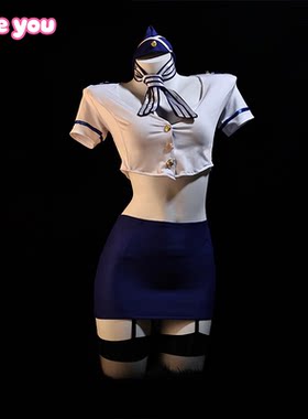 Like You空姐制服约会套装qqny内衣免脱角色扮演性感禁欲系诱惑女