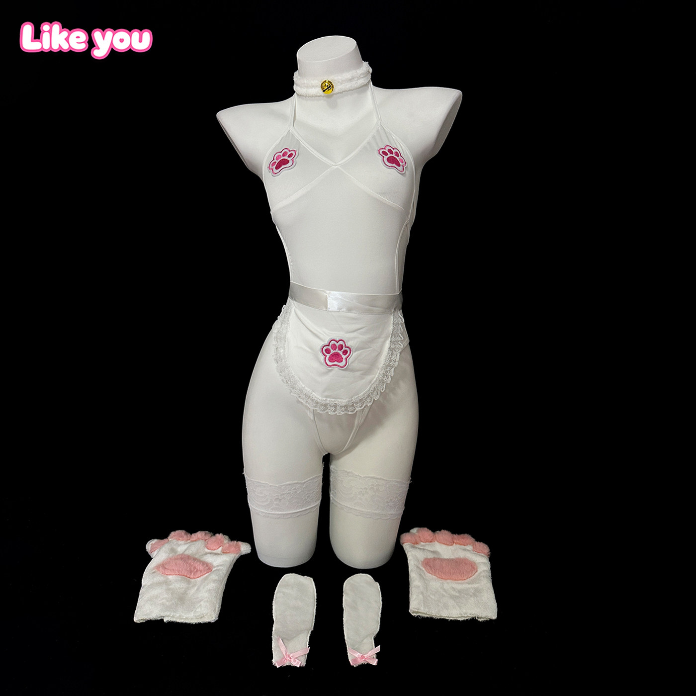 Like You聚拢显大小胸平胸友好可爱qqny内衣女纯欲性感尺度大显瘦