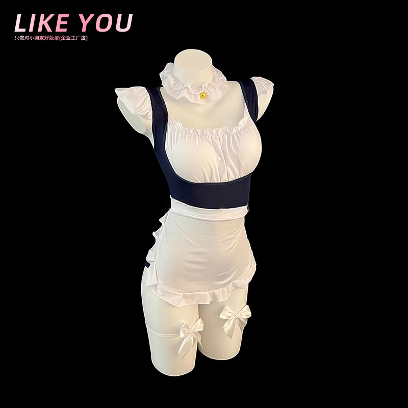 Like You小胸性感睡衣女纯欲风蕾丝吊带睡裙套装qqny内衣诱惑睡衣