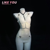 Like You小胸性感睡衣女纯欲风蕾丝吊带睡裙套装 qqny内衣诱惑睡衣