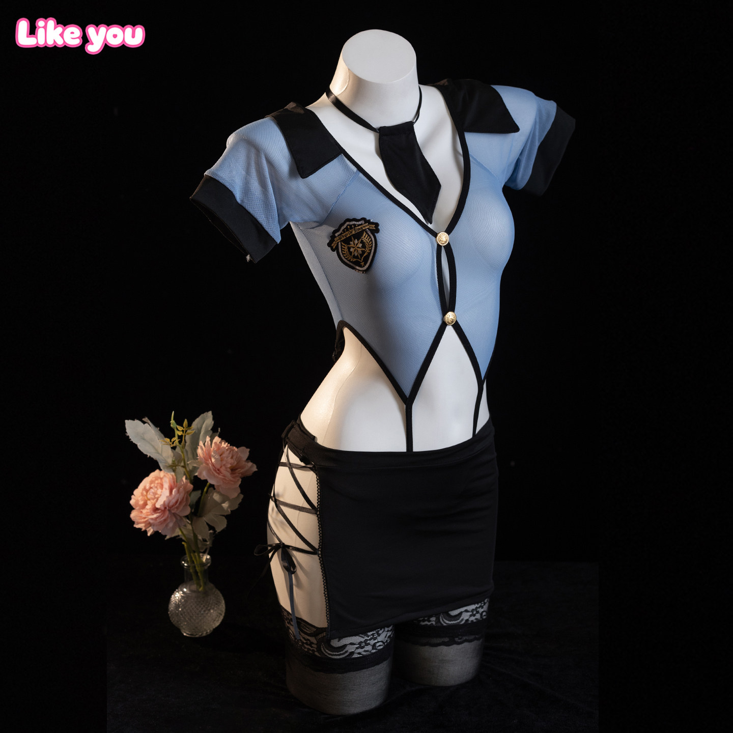 Like You小胸款qqny内衣性感制服可爱诱惑连体衣裙秘书睡衣纯欲女,女士内衣/男士内衣/家居服,内衣配件,淘宝优惠券,粉丝福利购,淘宝优惠卷