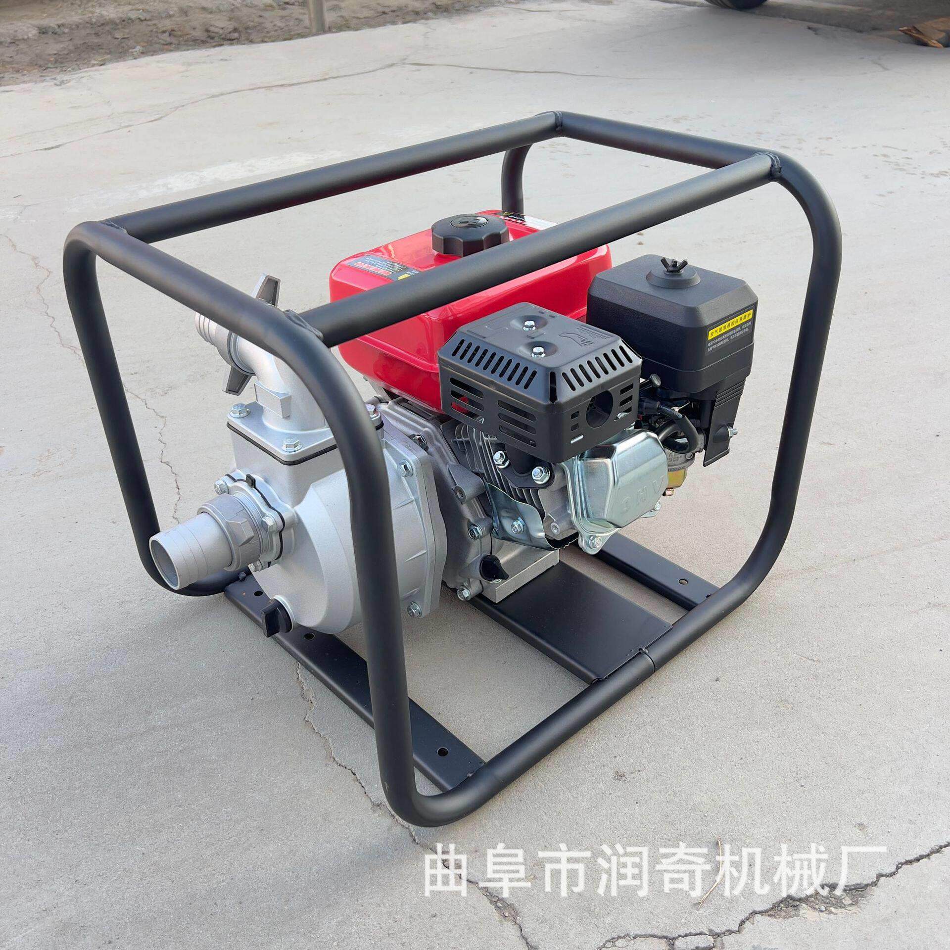 便携式电动接力水泵扬程大流量农用灌溉抽水泵户外应急抽水机