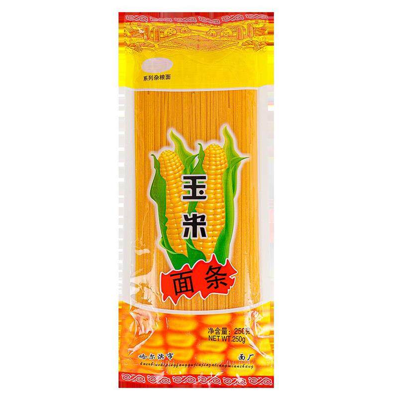 新货5斤干玉米面条东北大