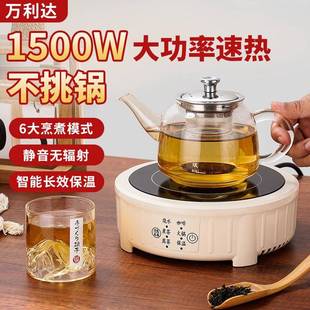 迷你电陶炉 多功能电陶炉煮茶器智能家用小型茶炉煮茶壶烧水壶新款
