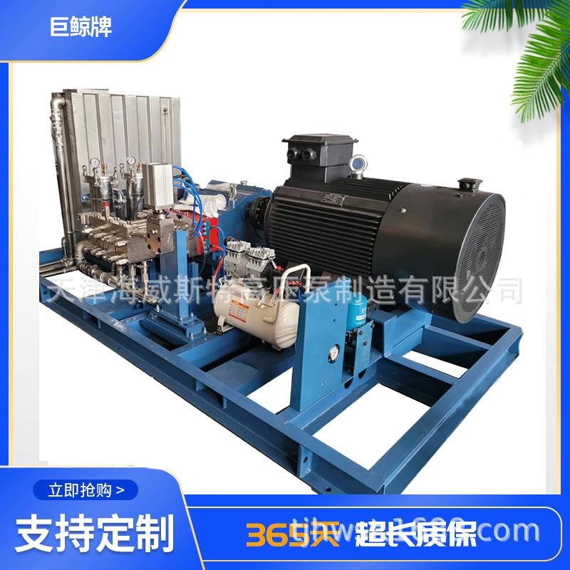 高压清洗柱塞泵水射流清洗设备厂家非标自动化水除锈高压泵