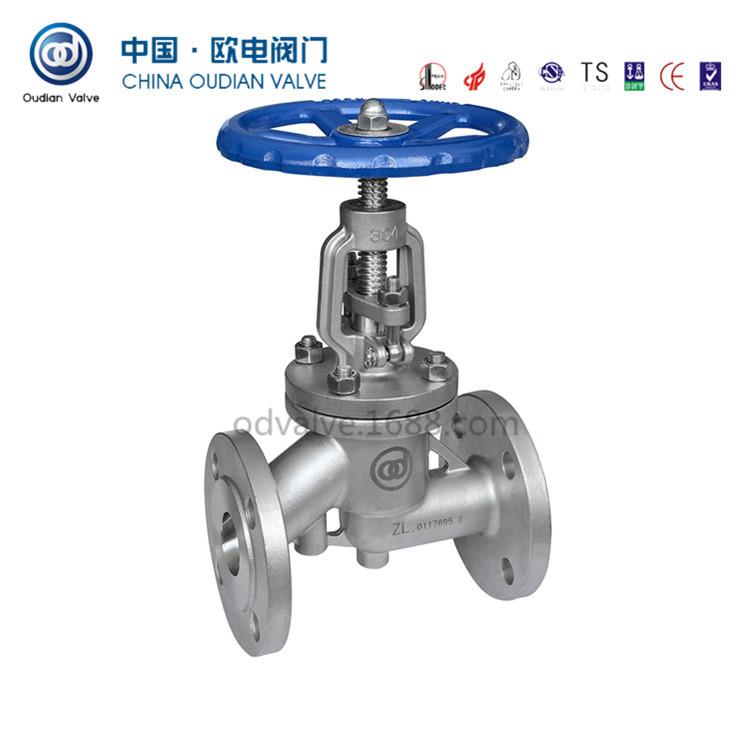 抗生素截止阀门KJ41F-16P生物啤酒发酵医药