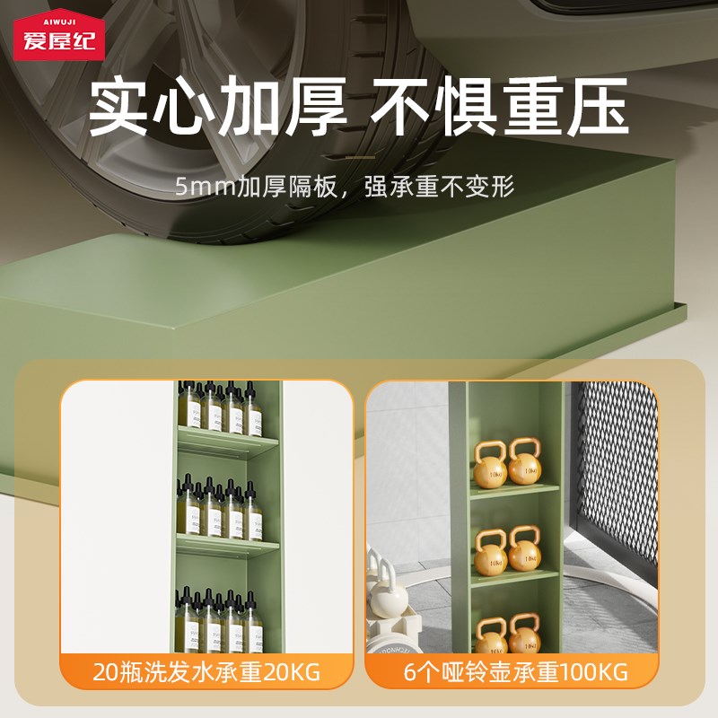 淋浴房嵌入式壁龛间区304不锈钢隔板置物架小卫生间浴室分层隔板