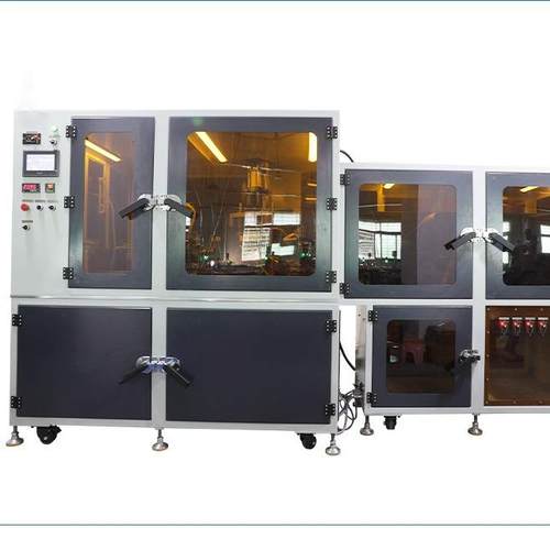 VC平面热压焊机均热片鼠尾管组装精密焊接机