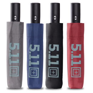 百越511雨伞全自动折叠超大号加固抗风男士 黑胶晴雨两用特大双人