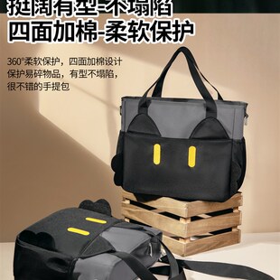 弘典学生手提补习袋拎书袋帆布手提包初中生大容量美术袋小学生20