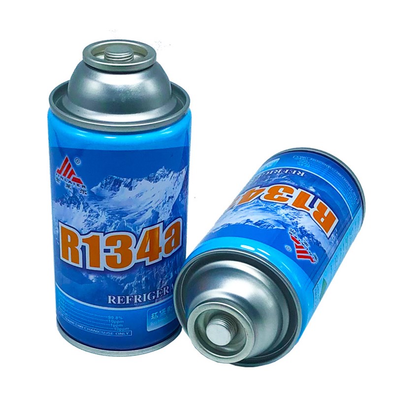 R134a汽车空调冷媒制冷剂氟利昂整箱30瓶装车用环保雪种冰箱