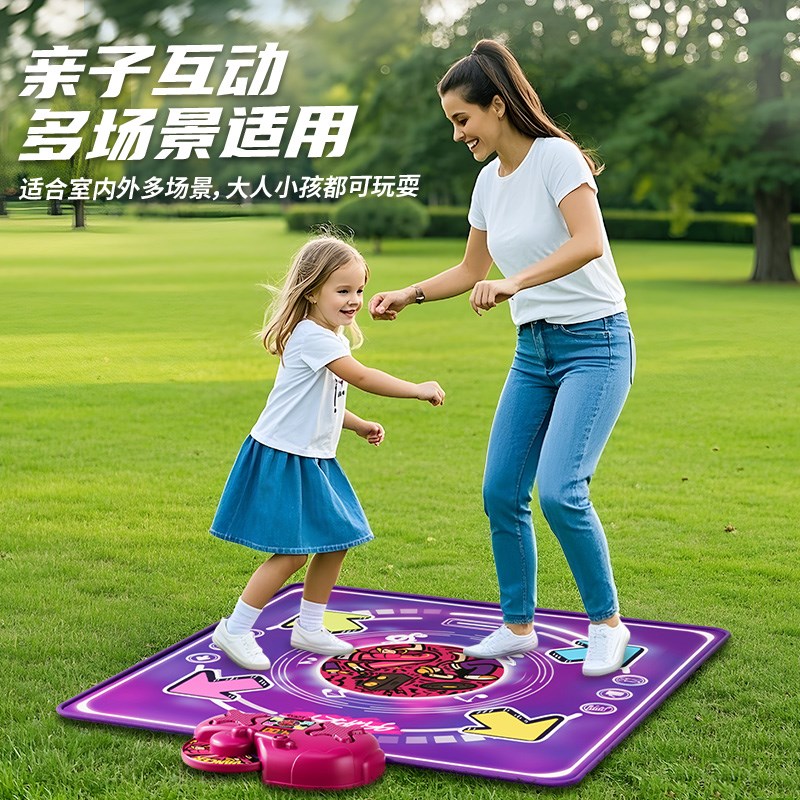 儿童音乐跳舞游戏毯体感游戏机益智男女孩音乐玩具益智3到6岁