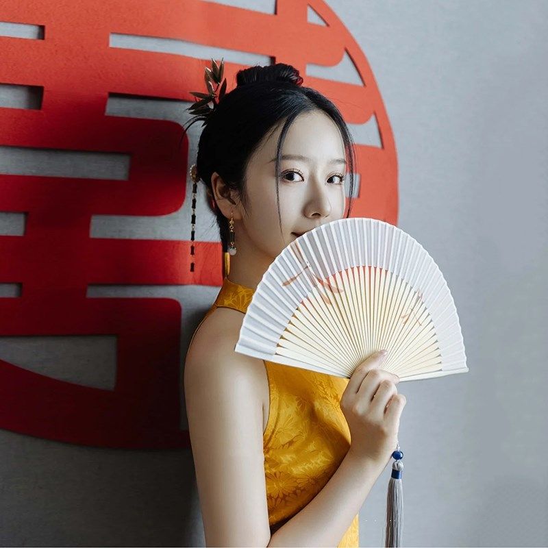 新中式旗袍敬酒服中国风晨袍黄色连衣裙新娘结婚订婚出阁宴礼服秋