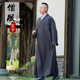 天竺棉僧服夏季 长褂男女禅修短褂和尚师父比丘尼高档薄款 柔顺僧衣