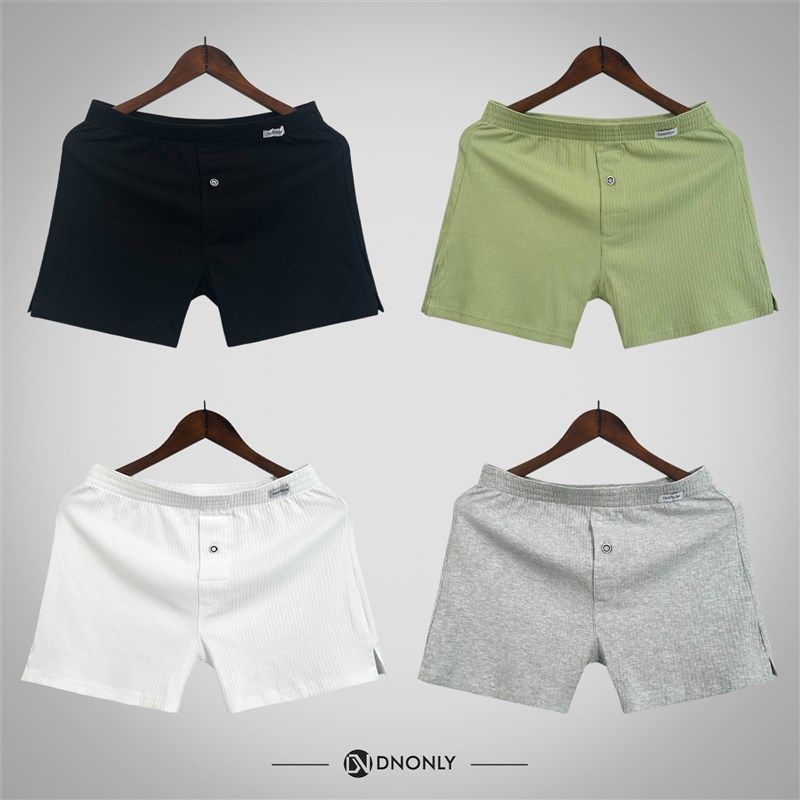 螺纹阿罗裤男士居家纯棉宽松大码内裤夏透气清爽学生短裤高弹亲肤,女士内衣/男士内衣/家居服,男阿罗裤,淘宝优惠券,粉丝福利购,淘宝优惠卷