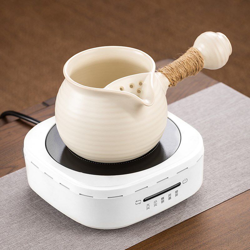 新款网红围c炉煮茶罐罐茶壶家用室内自动电陶炉烤奶烤枣煮茶器套