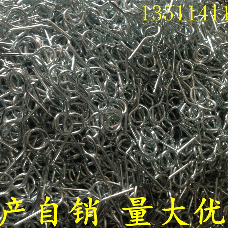 灭火器铁插销 封条保险销 铝插销z 灭火器配件红封 塑料铅封 500