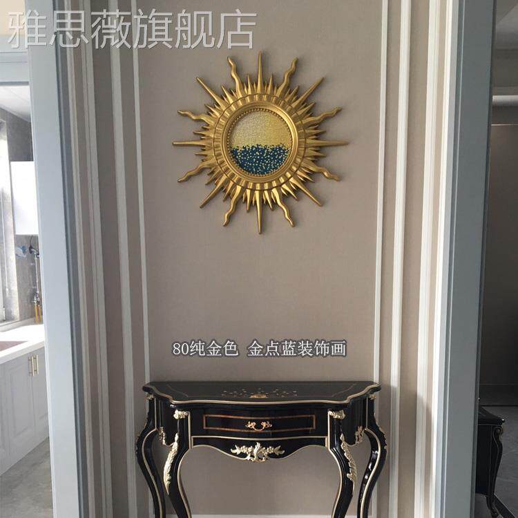 网红美景式轻奢装饰画酒店客阳厅背墙壁挂画北欧玄关过道挂饰太花