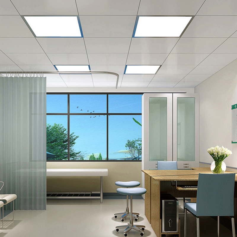 集成吊顶led灯 厨房卫生间灯铝扣板嵌入式30x30x60x300x600平板灯