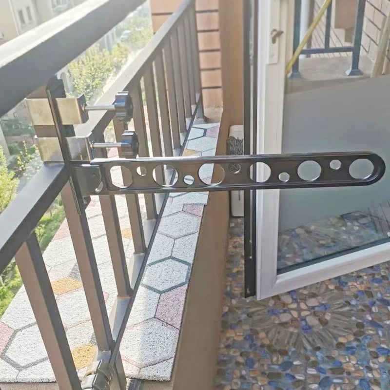 铝合金折叠壁挂式晾衣架家用室内窗户凉晒架阳台简易宿舍,收纳整理,小型晾晒架,淘宝优惠券,粉丝福利购,淘宝优惠卷