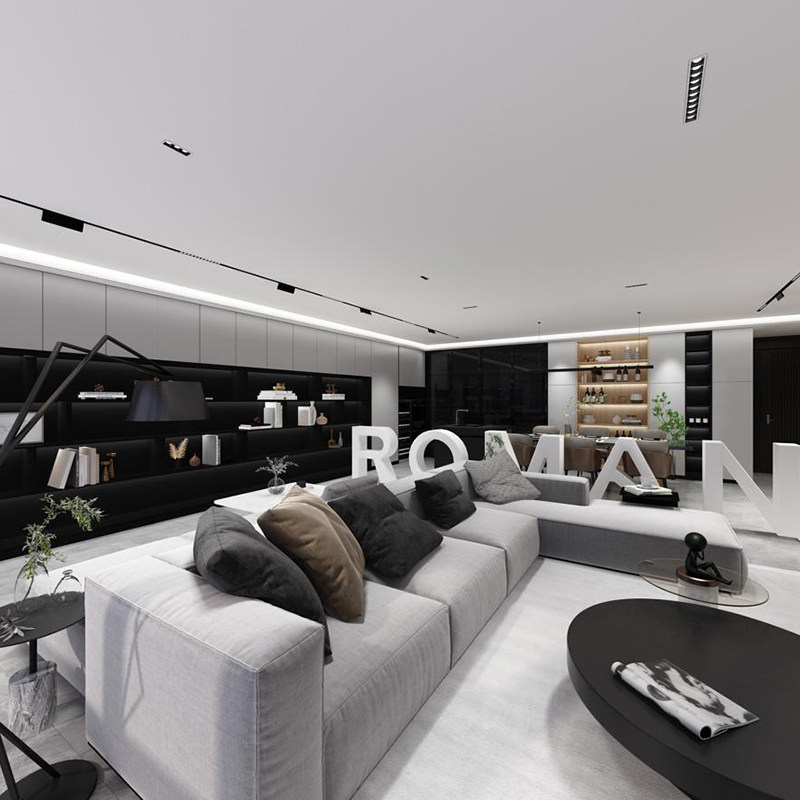 罗曼时光 磁吸轨道灯led预埋嵌入式无边框家用客厅无主灯照明射灯,家装灯饰光源,轨道磁吸灯,淘宝优惠券,粉丝福利购,淘宝优惠卷