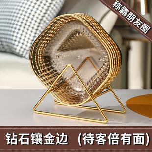 吐骨碟桌 天猫正品 吐骨头盘碟家用食品级餐桌垃圾盘碟高端新款