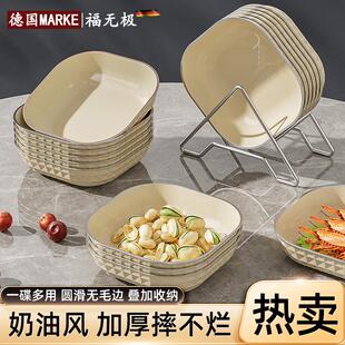 天猫正品 吐骨碟家用食品级零食碟水果盘桌面渣盘高端收吐骨头