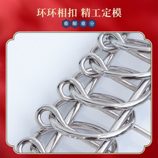 最强大脑益智玩具特大号九连环解环解扣解锁智力解扣孔明锁鲁班锁