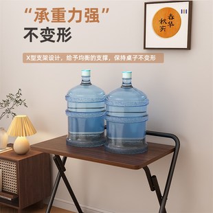 可折叠床边桌可移动电脑桌子卧室家用书桌简易学生写字桌办公桌
