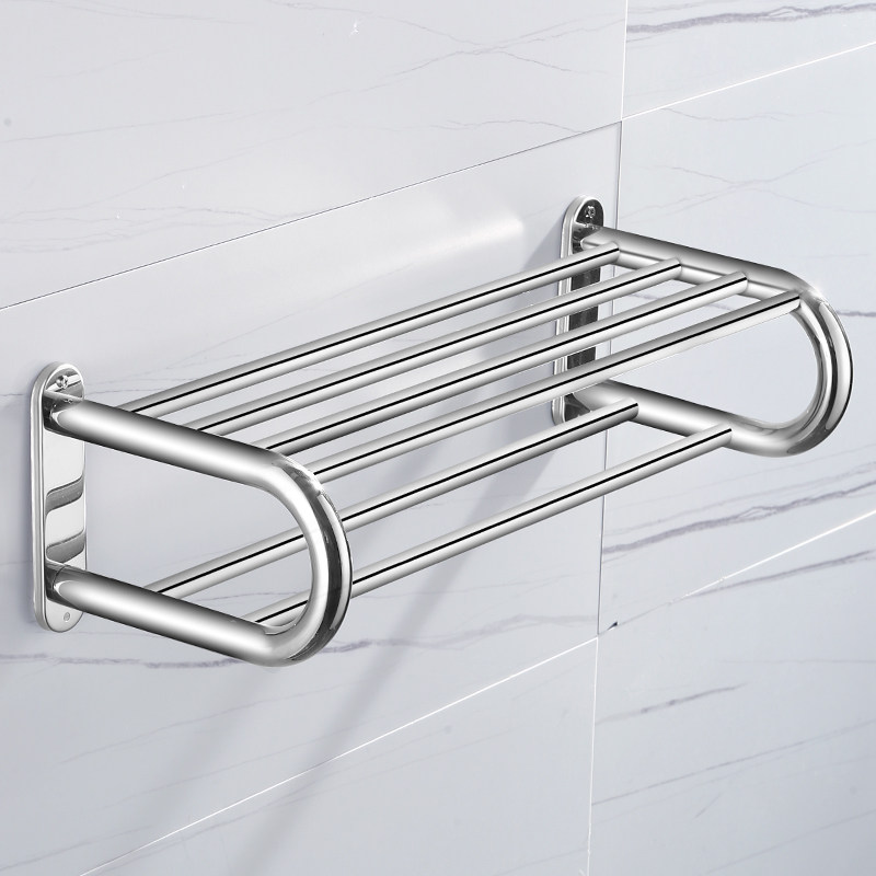 毛巾架不锈钢浴巾k架浴室卫生间毛巾置物架子酒店宾馆卫浴五金挂