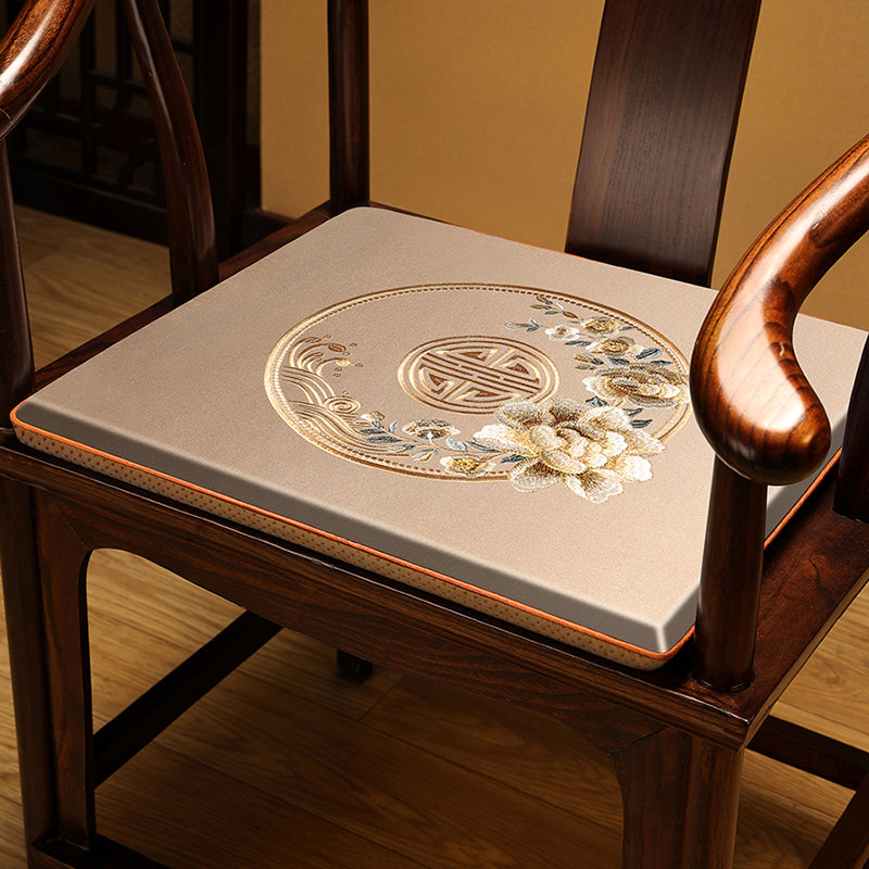 新中式红木椅子垫坐垫茶桌椅垫子实木沙发垫圈椅太师椅凳子垫座垫,居家布艺,椅垫,淘宝优惠券,粉丝福利购,淘宝优惠卷