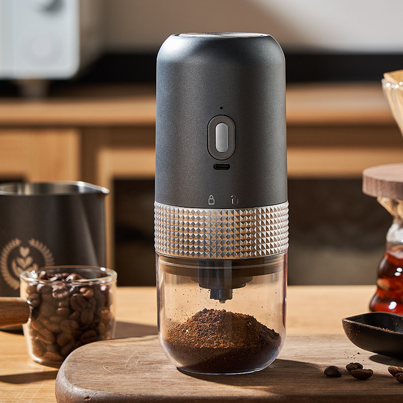 电动磨豆机家用小型手动咖啡豆研磨机便携全自动研磨器手磨咖啡机