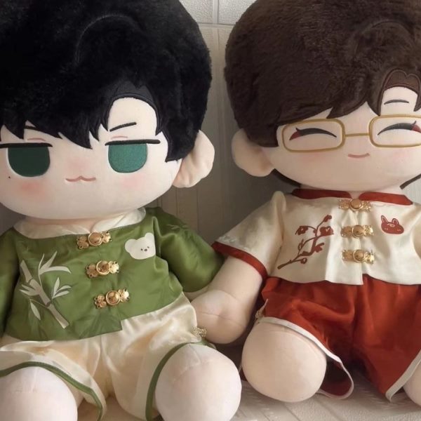 cm衣服现货男娃坐姿cm公仔换装棉花厘玩偶娃娃衣服米娃衣4040女娃