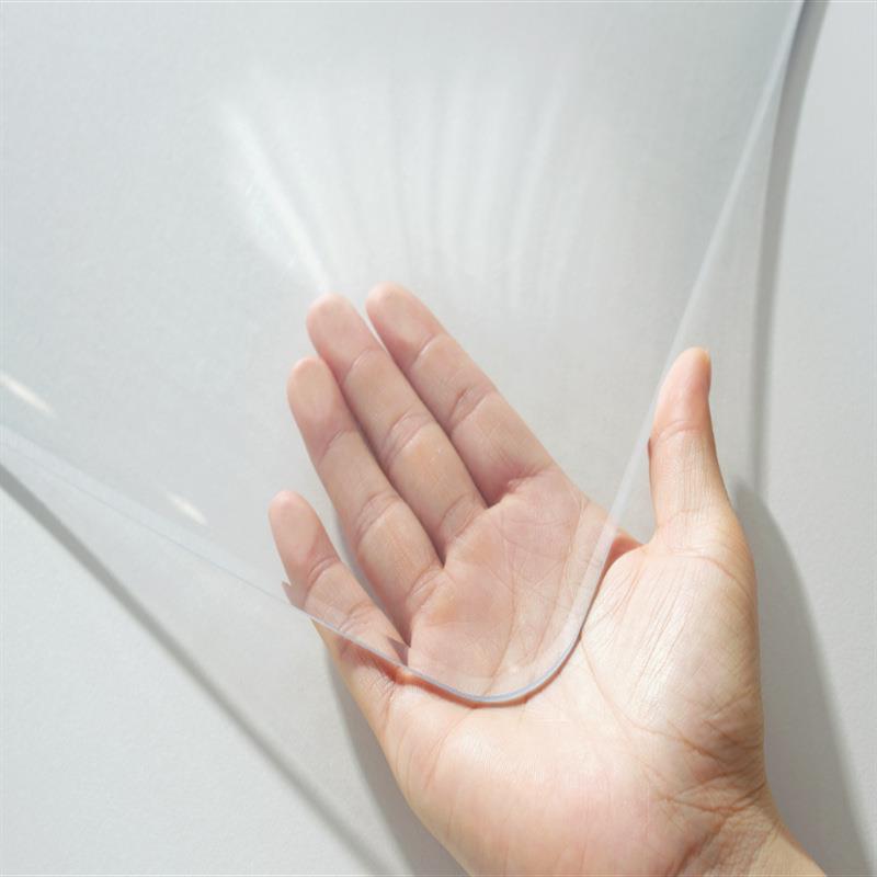 pvc桌布软玻璃透明加厚5mm餐桌垫防烫防水防油水晶板茶几垫长方形