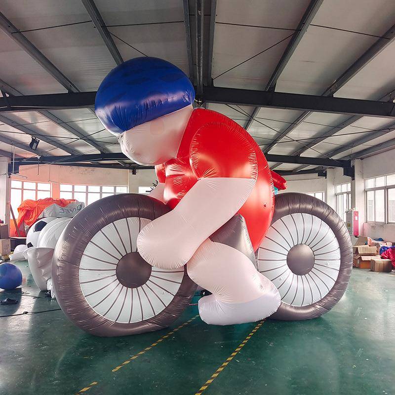充气自行车单车汽车摩托车户外车展商场活动广告宣传美陈装饰气模