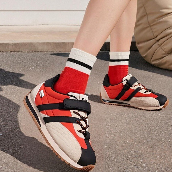 gxgkids防滑户外软底儿童阿甘鞋