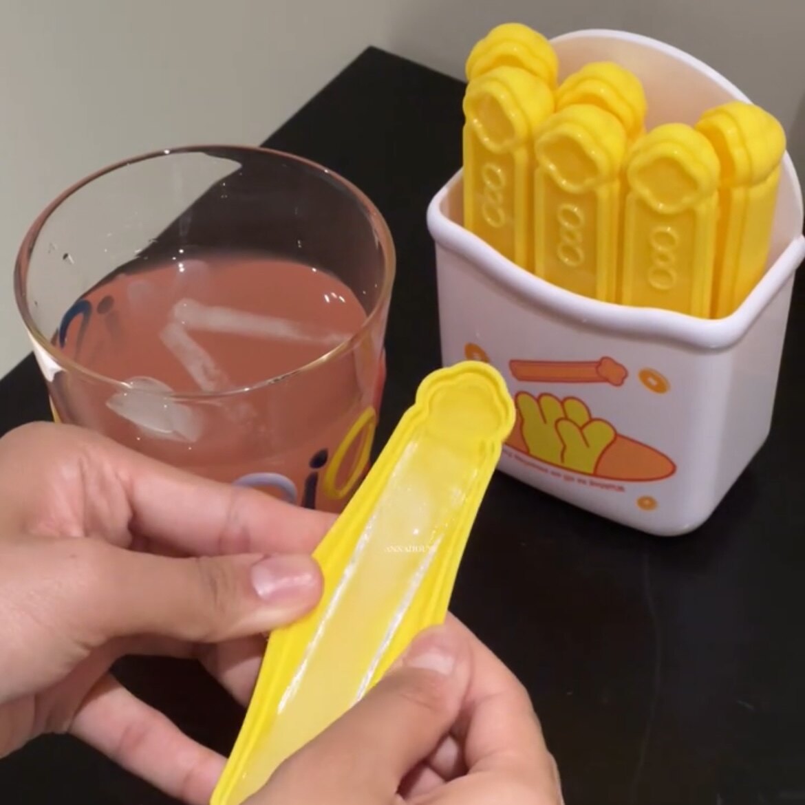 创意薯条冰格即是冰格一个装饰品