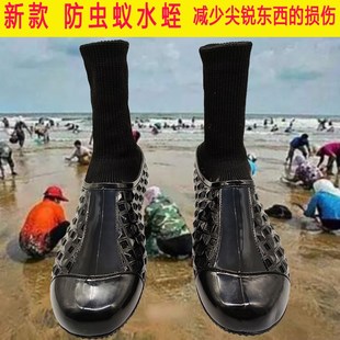 下田插秧中高筒放水鞋泥巴地干农活收割下水M采摘挖藕鞋男女泥鞋