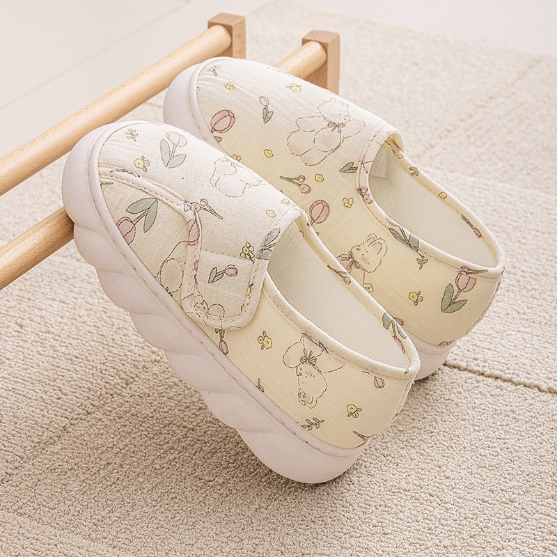 孕妇月子鞋夏季薄款7月厚底5月份6月防滑包跟软底夏款产后产妇鞋8