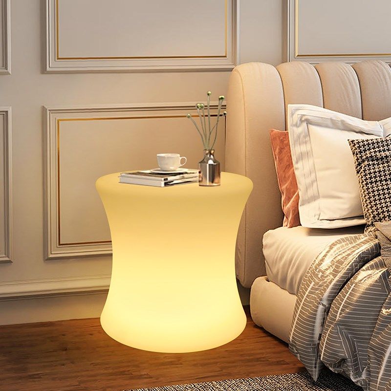 落地灯卧室床头柜一体台灯客厅沙发旁奶油风凳子创意立式智能氛围,家装灯饰光源,装饰落地灯,淘宝优惠券,粉丝福利购,淘宝优惠卷