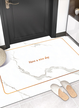 轻奢高端灰色入户门地垫pvwc可擦洗裁剪脚垫门垫进门地毯门口垫子
