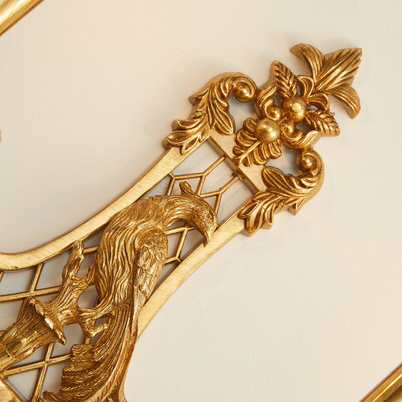 法式壁灯复古奢华欧式别墅脱蜡铜卧室床头灯客厅灯具轻奢全铜灯饰