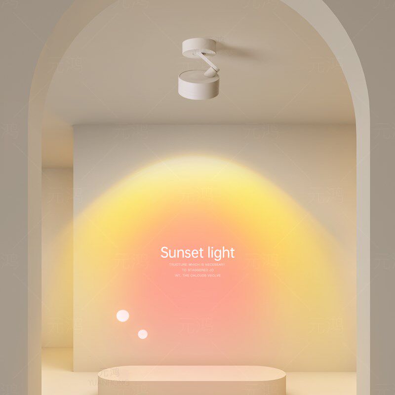 创意过道灯简约现代led吸顶灯2024新款阳台灯卧室落日灯走廊灯具