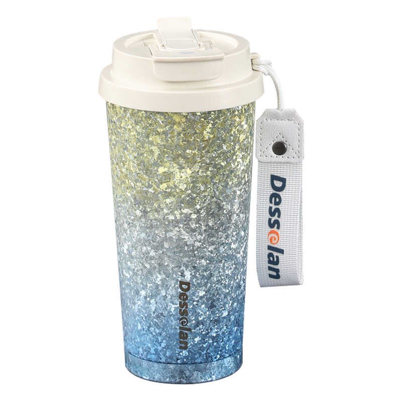 德森朗内外纯钛咖啡杯抑菌保鲜保温杯钛养生车载杯儿童喝水杯