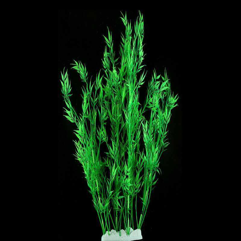 仿真水草盆景水族植物假山摆件鱼缸装饰大号竹子厂家直供