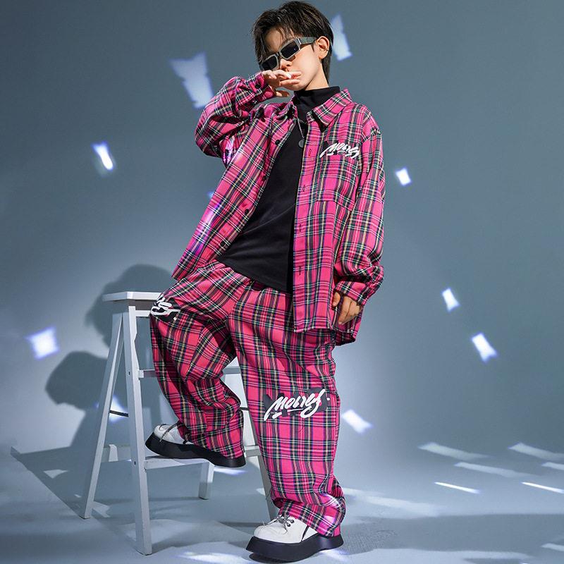 街舞儿童潮服秋季童嘻哈架子鼓演出服女童hiohop炸街表演服童装