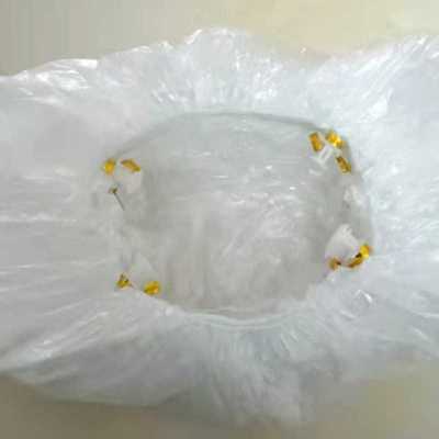 白色全自动鞋套机专用鞋套t型扣鞋套T型家用室内脚套一次性鞋套