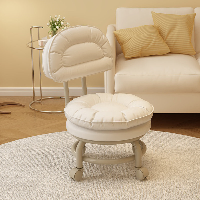 万向轮小凳子滑轮矮凳家用带轮移动小板凳懒人靠背椅成人座椅凳子,住宅家具,万向轮凳,淘宝优惠券,粉丝福利购,淘宝优惠卷