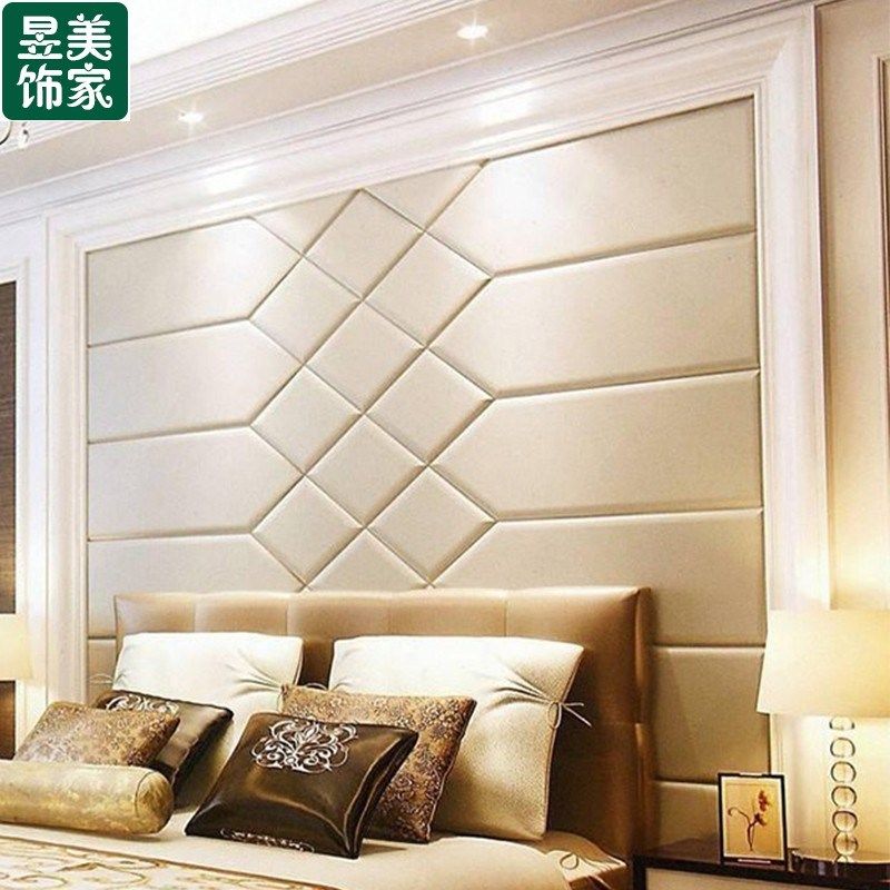 软包背景墙 电视硬包背景墙装饰现代简约 床头背景墙软包欧式奢华,家装主材,背景墙软包,淘宝优惠券,粉丝福利购,淘宝优惠卷